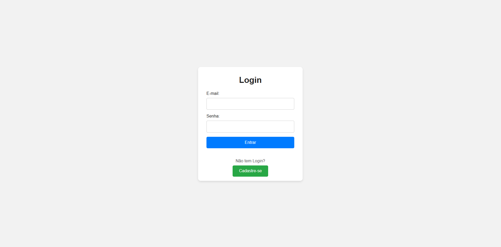 Login & Registration System